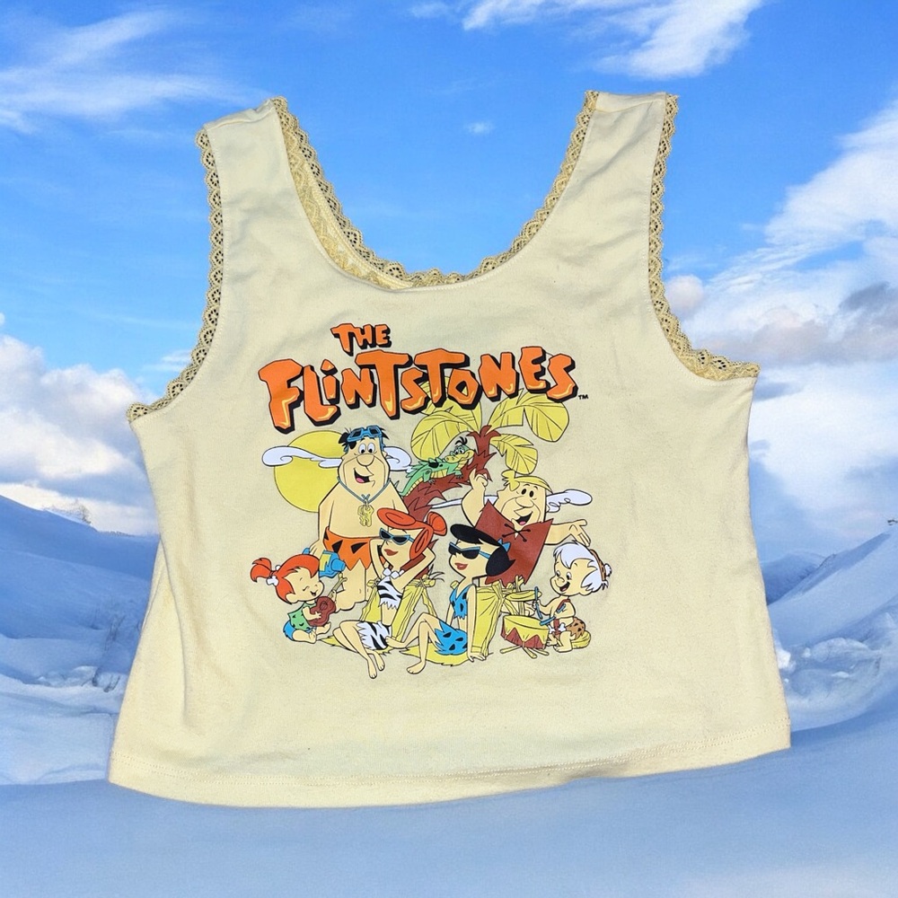 The Flintstones Juniors (L) Tank Top